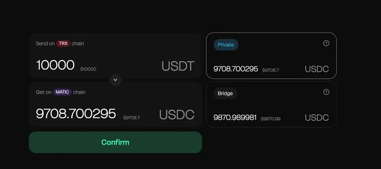 Choose BTC to ETH